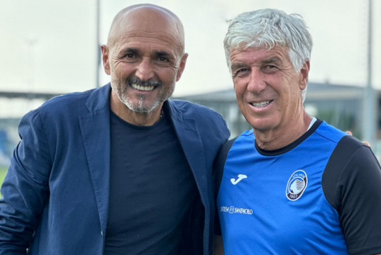 Spalletti fa visita a Gasperini a Zingonia. Il ct nazionale è nella lista Uefa dei 5 migliori allenatori Luciano Spalletti