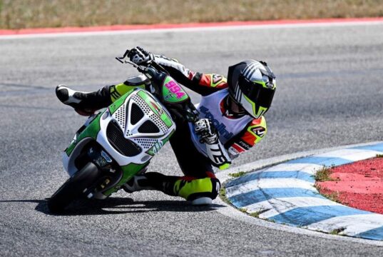 Polini Italian Cup, Simone Canali sventola il Tricolore nello scooter Polini Italian Cup