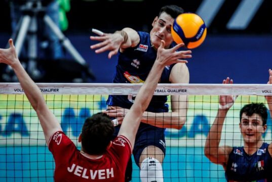 Un’Italia sulle “montagne russe” batte l’Iran 3-0 al torneo preolimpico di volley maschile Torneo Preolimpico volley