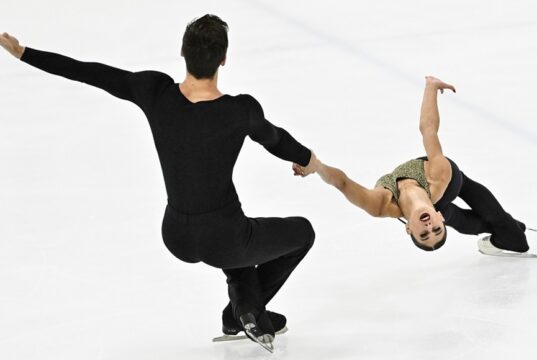 Rebecca Ghilardi e Filippo Ambrosini sono secondi dopo la prima giornata alla Coppa di Cina Pattinaggio di figura