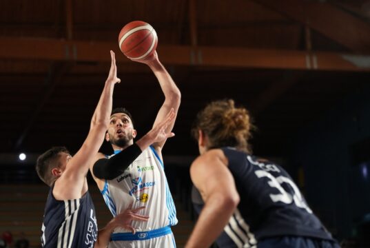 La Blu Basket chiude il girone di andata al secondo posto con la terza vittoria consecutiva Blu Basket-Luiss Roma