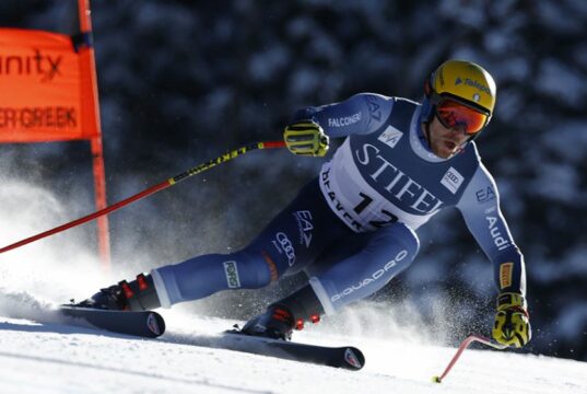 Coppa del Mondo di sci, Casse chiude in nona posizione il secondo training della discesa libera di Beaver Creek
