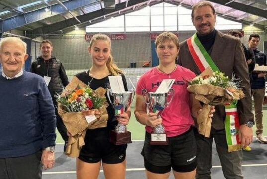 Tennis, Carolina Dibenedetto vince il titolo italiano Under 16 in doppio con Carolina Gasparini Campionati Italiani Under 16