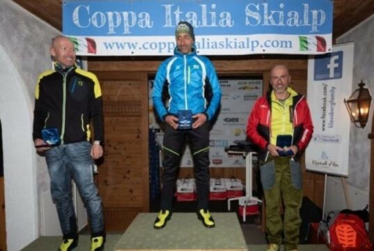 Giovanni Zamboni vince il titolo master ai Campionati Italiani Vertical di sci alpinismo Campionati Italiani Vertical Sci Alpinismo
