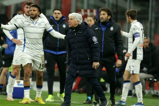Coppa Italia: Gasperini squalificato per due giornate. L’Atalanta vuol vederci chiaro Milan-Atalanta