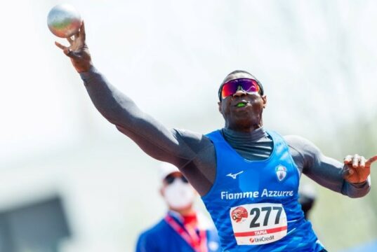 Meeting Internazionale Città di Lucca, Oney Tapia vince nel getto del peso paralimpico Oney Tapia