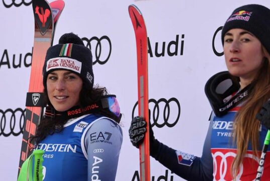Sofia Goggia e Federica Brignone