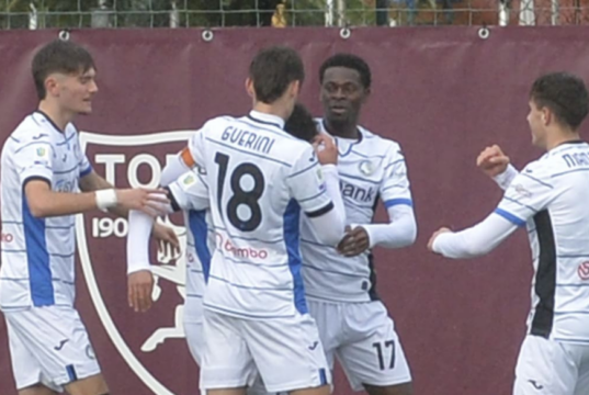 Primavera, 23.a giornata: Torino-Atalanta 1-4 Atalanta Primavera