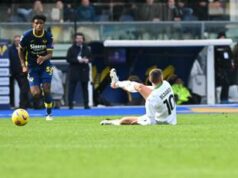 Berardi, rottura del tendine d’Achille: domani sarà operato