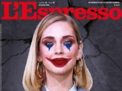 Chiara Ferragni ‘Joker’ in copertina sull’Espresso: il web si spacca