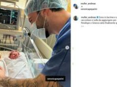 Doppio fiocco rosa per Veronica Peparini e Andreas Muller, nate le gemelle Penelope e Ginevra