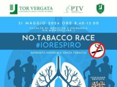 Al via ‘No-tabacco race’, corsa di Università, Policlinico e Cus Tor Vergata
