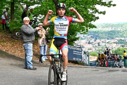 Gran Premio Madonna della Guardia, Giacomo Rosato (Team Fratelli Giorgi) conquista la prima vittoria da juniores Trofeo Madonna della Guardia