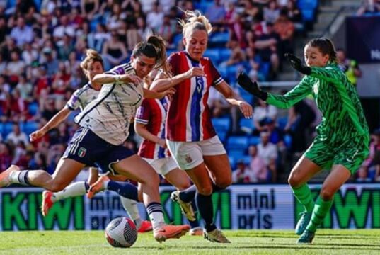 Le Azzurre conquistano un buon punto con la Norvegia. Il 4 giugno il ritorno a Ferrara Italia femminile