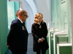 2 Giugno, Meloni e Sangiuliano a mostra su Mazzini al Vittoriano – Foto