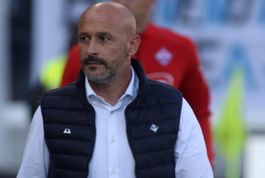 Vincenzo Italiano: “Mi sarebbe piaciuto oggi venire a Bergamo con il nostro trofeo da mettere vicino a quello dell’Atalanta” Fiorentina