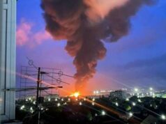 Ucraina-Russia, drone Kiev su deposito petrolifero: vasto incendio a Azov – Video