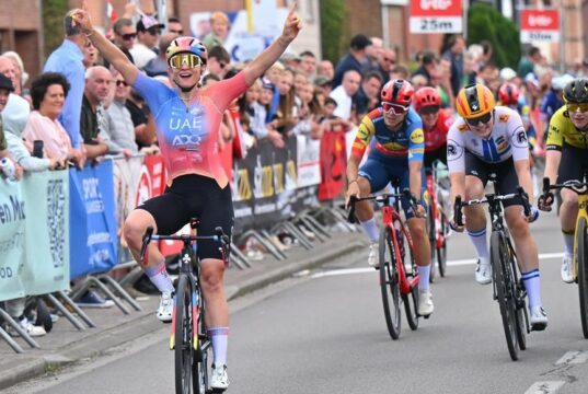Chiara Consonni si aggiudica lo SPAR Flanders Diamond Tour