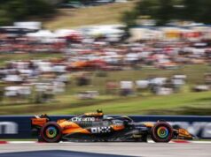 Gp Ungheria, le terze libere a Norris. Ferrari lontane