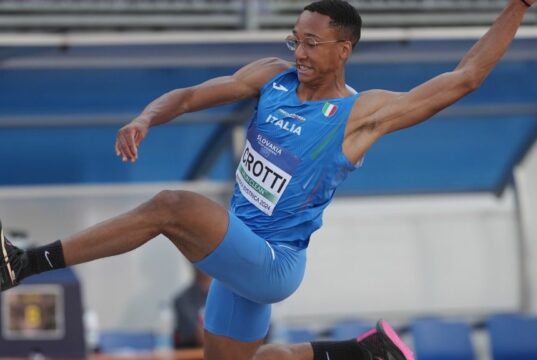 Francesco Efeosa Crotti ed Elisa Valensin preparano il 2026 con un raduno a Formia Europei Under 18 atletica leggera