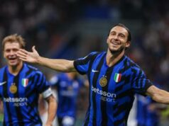 Inter-Lecce 2-0, gol di Darmian e Calhanoglu