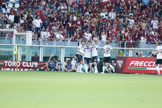 Partita vibrante. L’Atalanta perde col Torino, ma con onore Atalanta