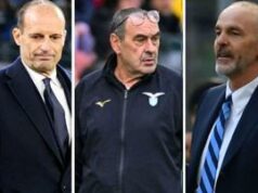 Roma, il dopo De Rossi ha tre nomi: da Allegri a Pioli e Sarri
