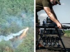 Ucraina, Kiev usa i droni drago: fuoco dal cielo sui soldati russi – Video