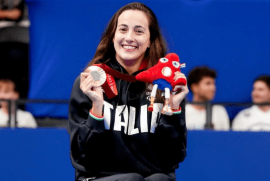 Paralimpiadi, Giulia Terzi è bronzo nei 100 metri stile libero S7 Giulia Terzi