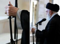 Iran, Khamenei e il sermone con il fucile: non è la prima volta – Video