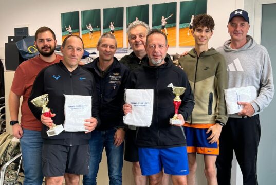 Giovanni Moro vince a Leffe il Memorial Spampatti di tennis Tennis