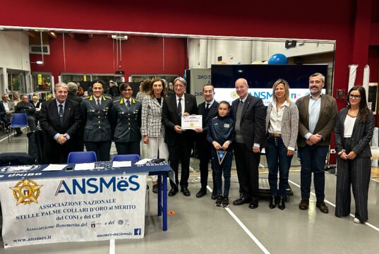 All’Atalanta il “Collare d’Oro” del Coni. La consegna al Cus di Dalmine Cus Bergamo