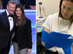 Giovanna Civitillo, incidente per la moglie di Amadeus: “Poteva andare molto peggio”