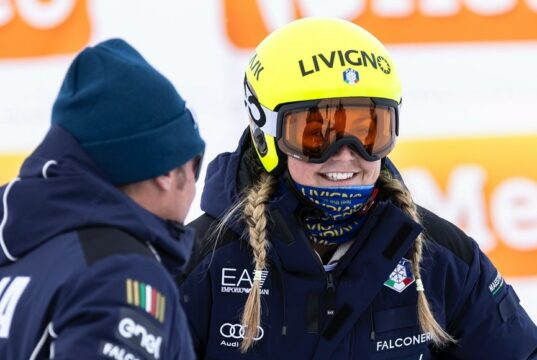 Coppa del Mondo di snowboard cross, sessione di allenamento per Michela Moioli a Cervinia con la Nazionale Coppa del Mondo snowboard cross