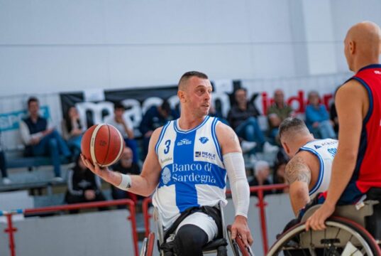 Basket in carrozzina, la Sbs Bergamo cede sotto i colpi della capolista Cantù Basket in carrozzina