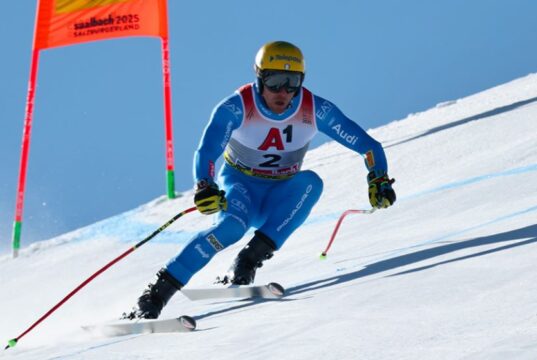 Mondiali di sci alpino: Ryan Cochran-Siegle guida il secondo training della discesa libera maschile, quarto posto per Mattia Casse Mondiali di sci alpino