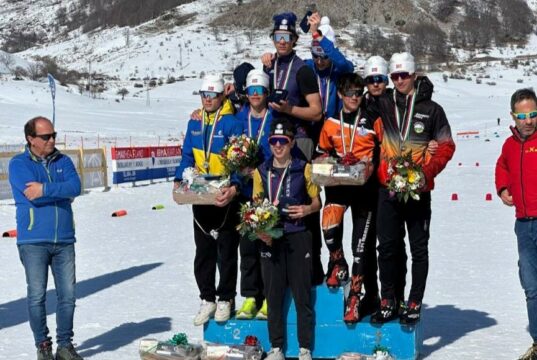 Campionati Italiani Under 16 di sci di fondo: Stefano Negroni regala l’oro in staffetta alle Alpi Centrali Campionati Italiani Under 16 di sci di fondo