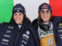 Federica Brignone e Sofia Goggia