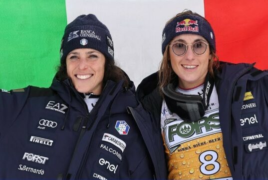 Federica Brignone e Sofia Goggia