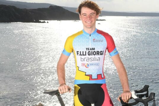 Gran Premio Marcello Falcone – 50 anni di storia, Ilya Slesarenko batte in volata Matteo Mengarelli (Team Fratelli Giorgi) Matteo Mengarelli