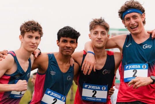 Festa del Cross, Sebastiano Parolini trascina all’oro il quartetto del Gruppo Alpinistico Vertovese Corsa campestre