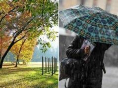 Meteo, Italia spaccata in due per doppio vortice: piogge al Sud, sole al Nord
