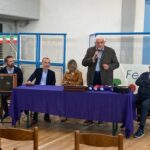 Da sinistra Daniele Belotti, Alessandro Bianchi, Marcella Messina, Giuseppe Asperti e Sergio Asperti