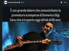 È morto Domenico Canu, il chitarrista dei Planet Funk aveva 66 anni