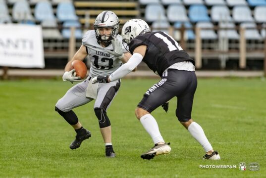 Football americano, i Frogs Legnano cedono per un punto ai Panthers Football americano