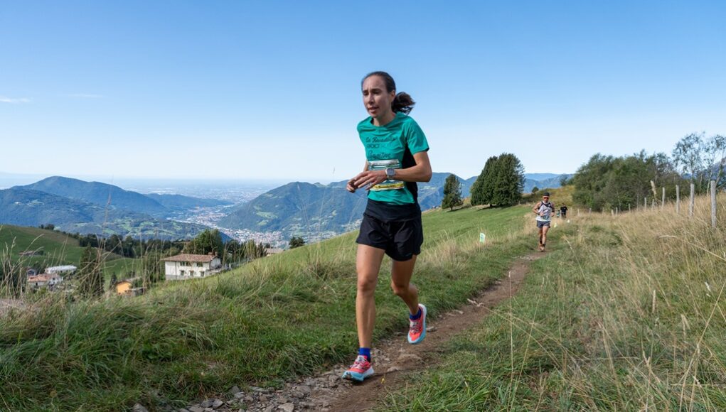 Corsa in montagna