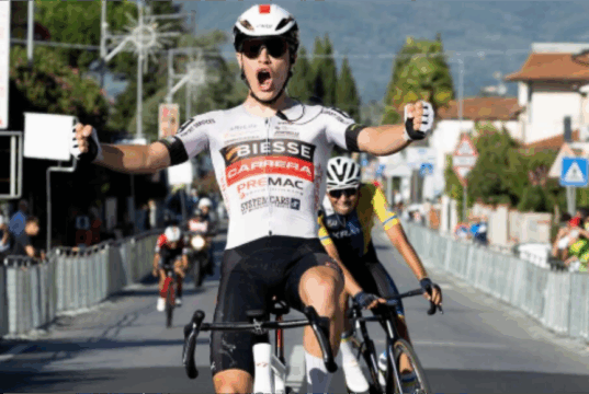 Circuito di Cesa-Trofeo Santa Lucia, Davide Quadriglia conquista la prima vittoria fra gli Under 23 Circuito di Cesa