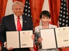 Trump in Giappone, siglato accordo sulle terre rare. La premier lo nomina per il Nobel
