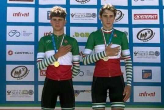 Campionati Italiani di ciclismo su pista, Ruben Ferrari vince l’oro nella madison juniores Campionati Italiani di ciclismo su pista