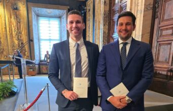 Riconoscimento del Quirinale per Stefano e Nicolas Bossi (Blu Basket Bergamo) per l’associazione “A canestro per la ricerca” Airc